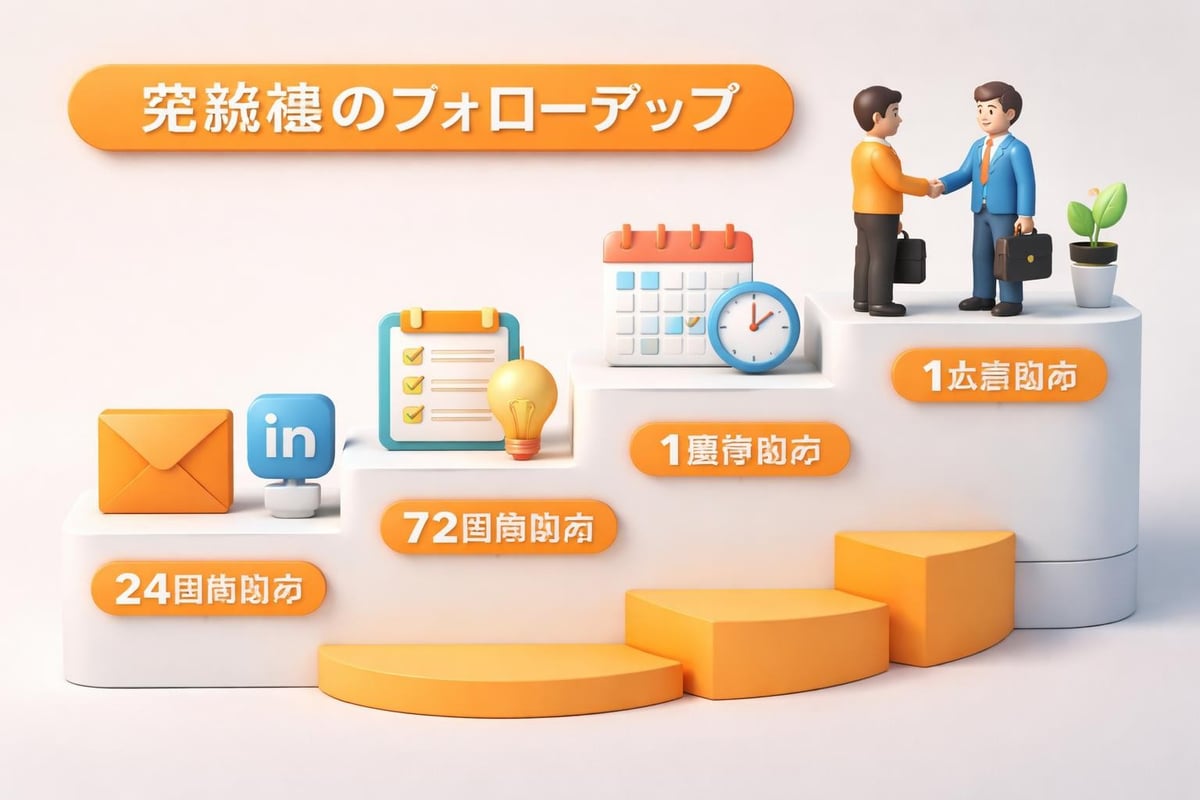 交流会後のフォローアップ