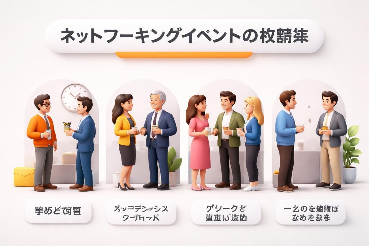 交流会での効果的なネットワーキング