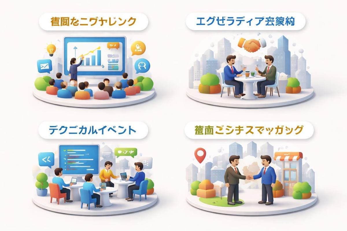 交流会の種類と目的