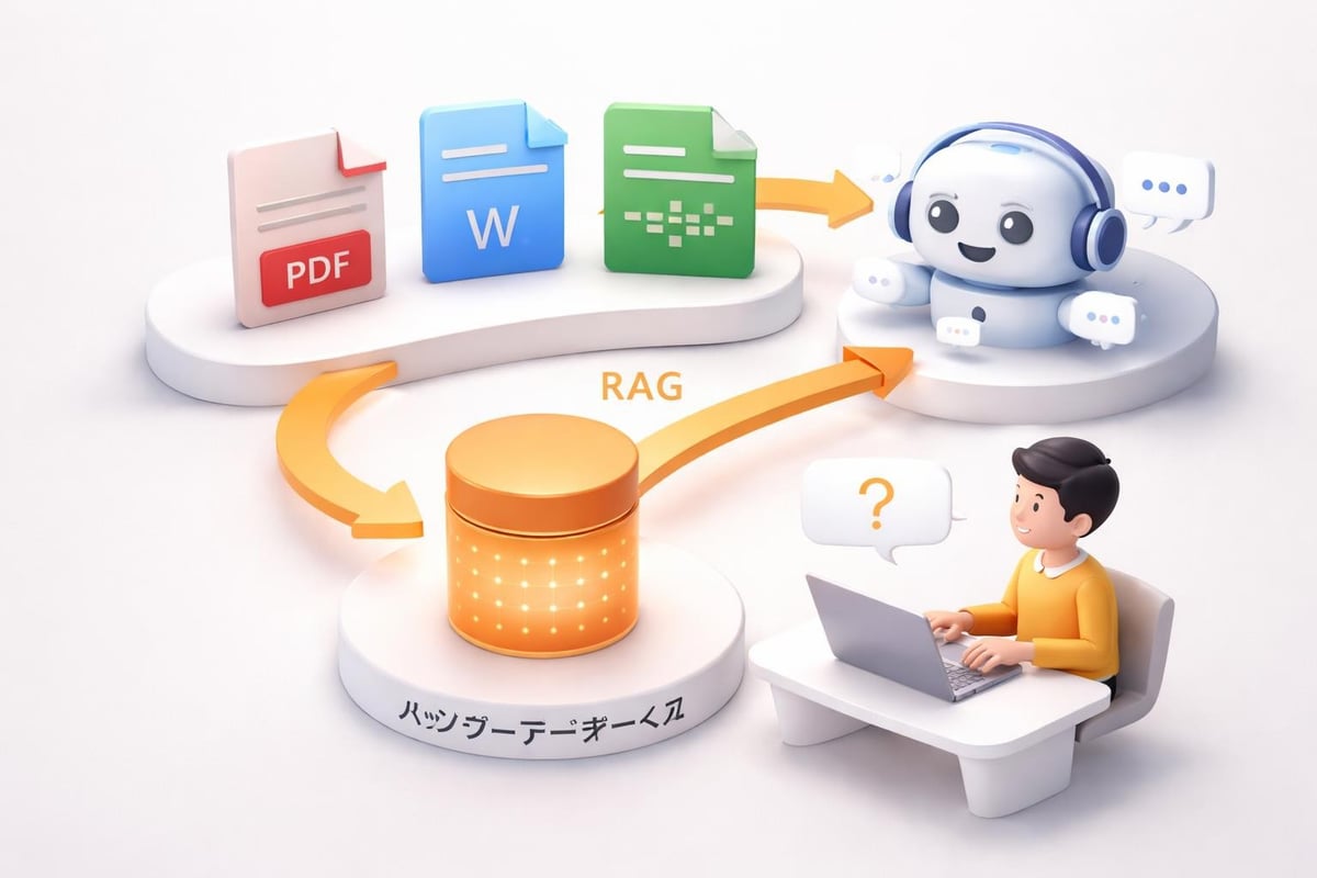 社内ドキュメントAIシステムのアーキテクチャ