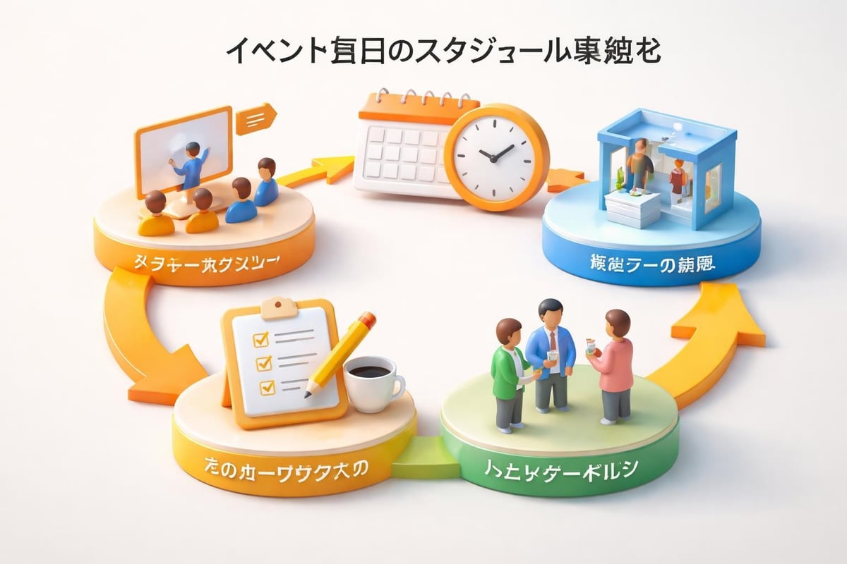 スタートアップイベントでの効果的な時間管理