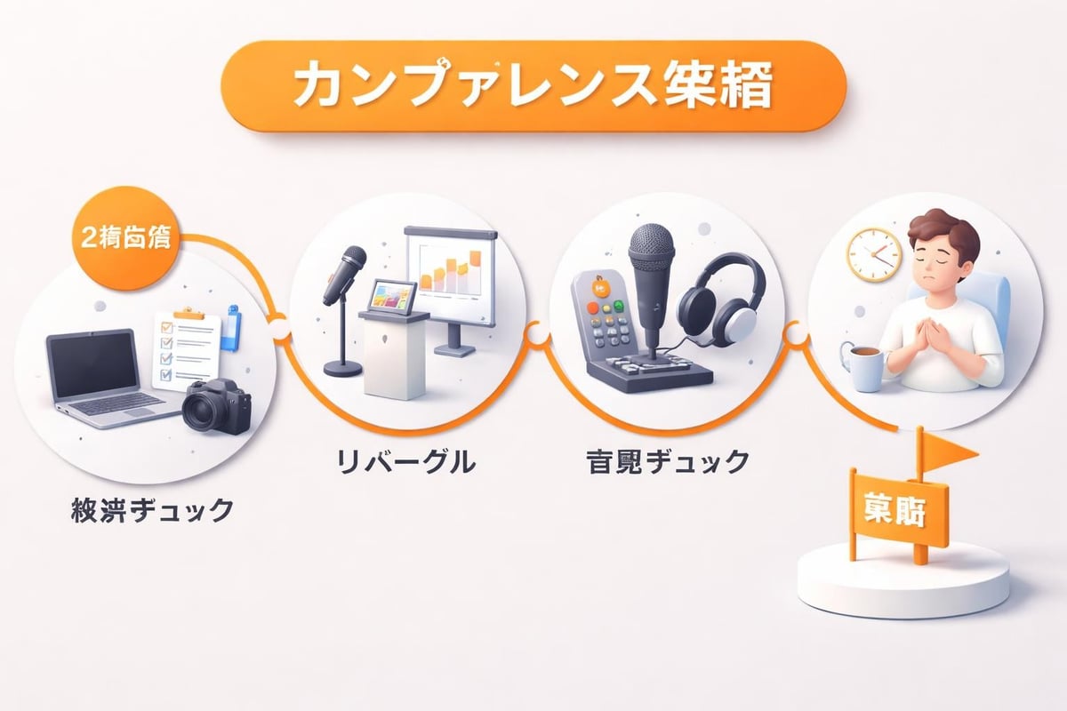 登壇当日チェックリスト