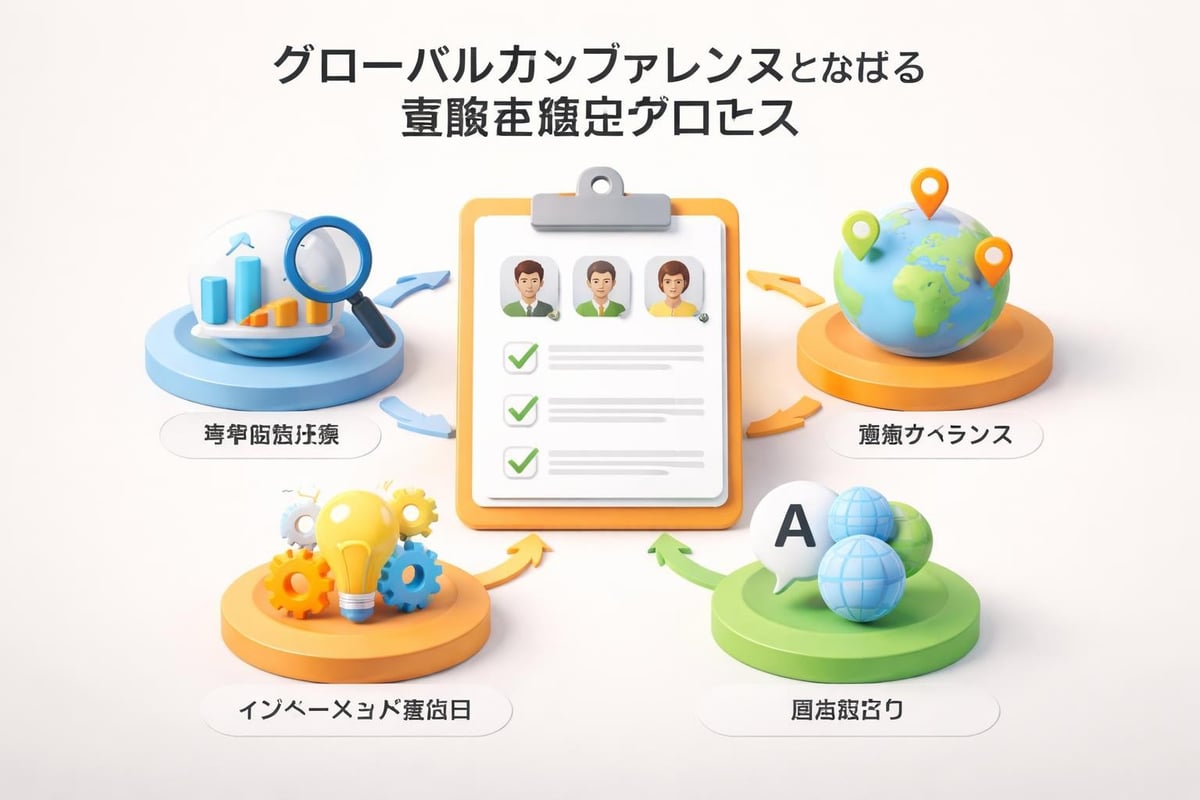 国際カンファレンスの登壇者選定