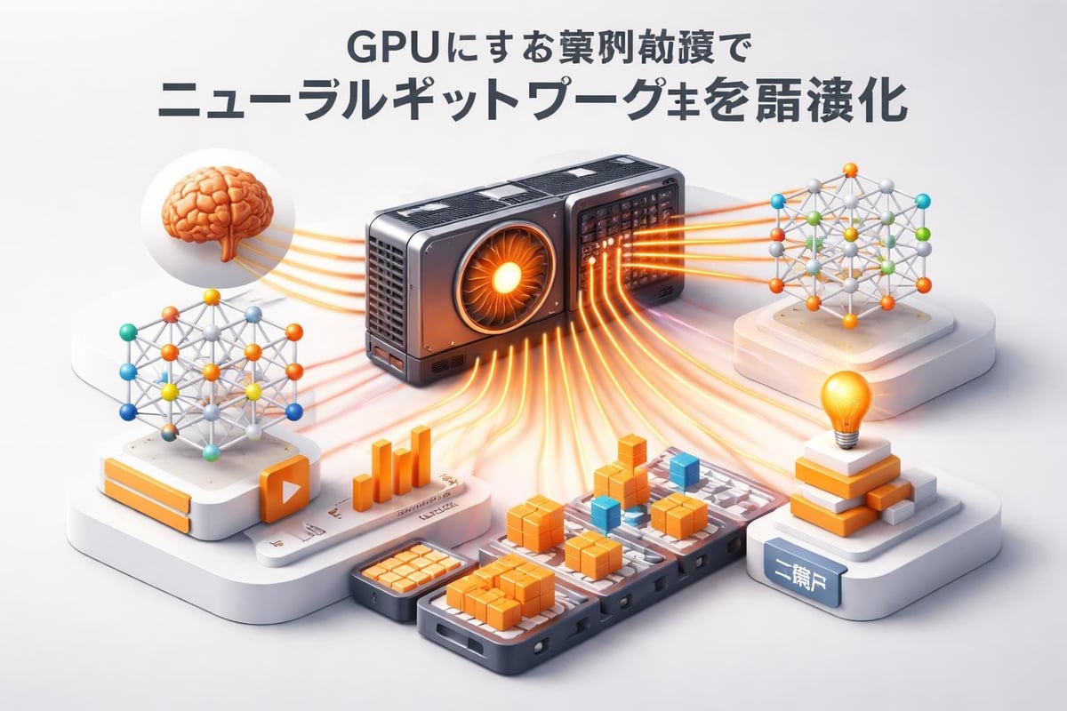 GPU並列処理の概念図