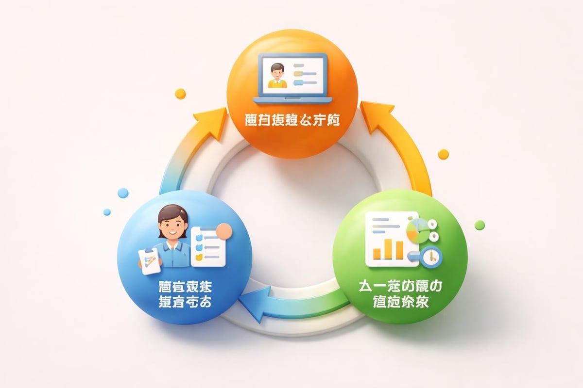 AI教育システムの三つの柱