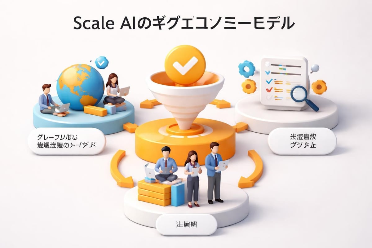 AIデータ産業の労働構造