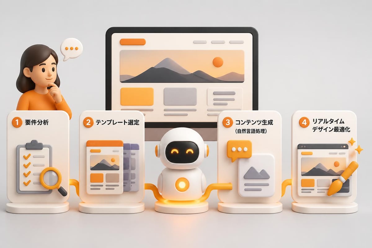 AI website構築プロセス