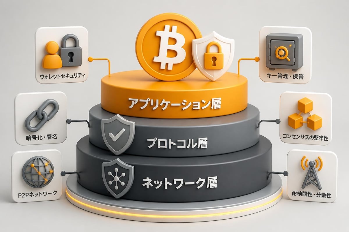 ビットコインのセキュリティ層