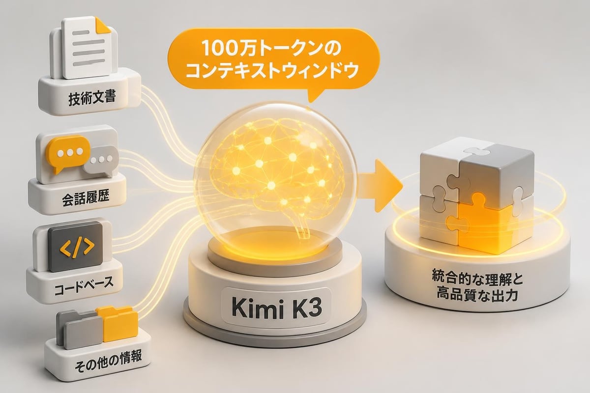 長文コンテキスト処理の仕組み