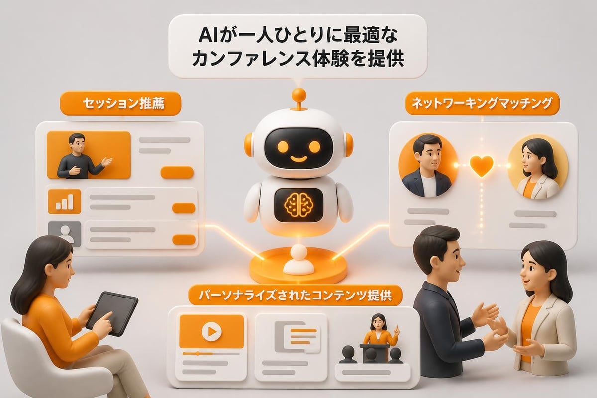 カンファレンスでのAIパーソナライゼーション