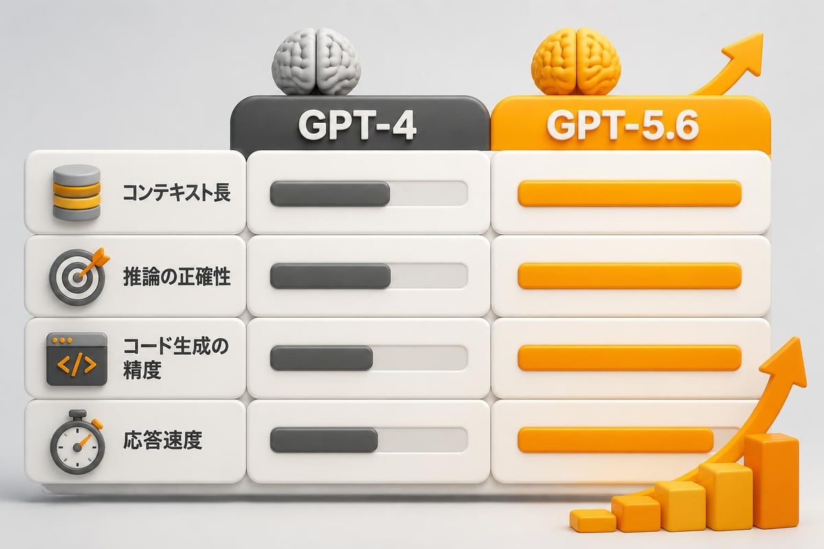 GPT-5.6 Solの技術仕様比較
