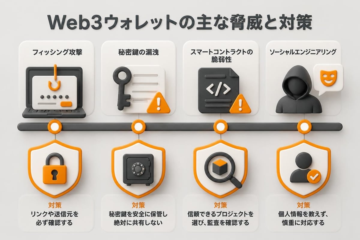 Web3 wallet security threats