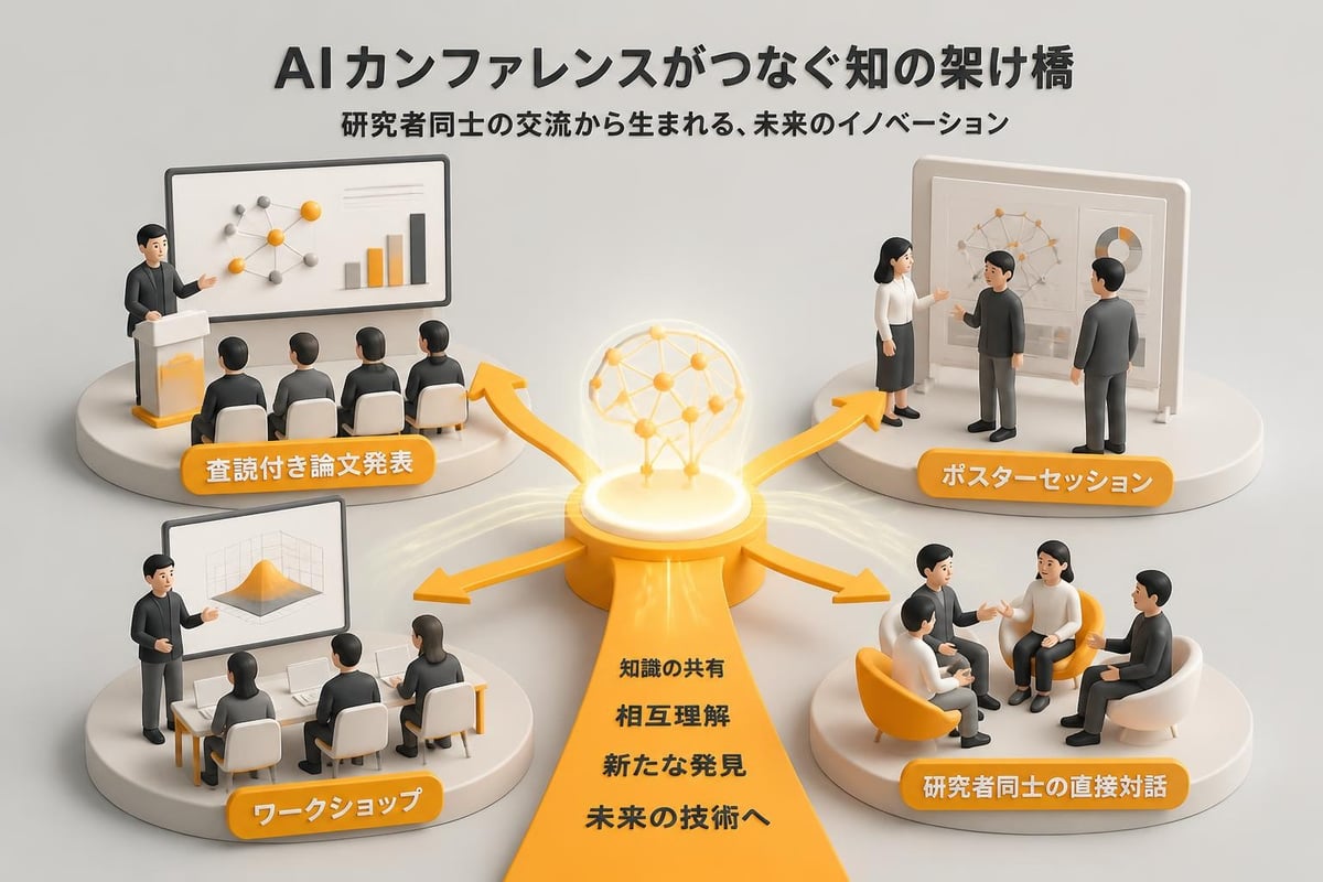 学術AI会議の知識交換