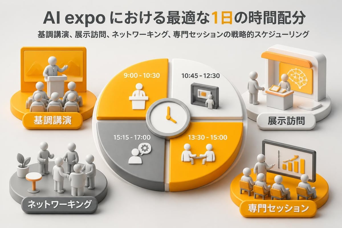 AI expo タイムマネジメント