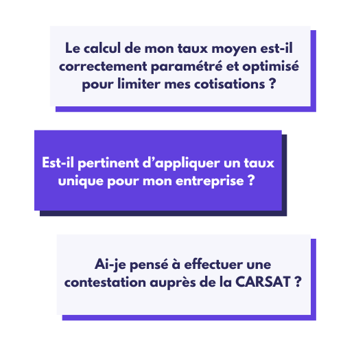 Cabinet de conseil Spartes - Baisse taux ATMP