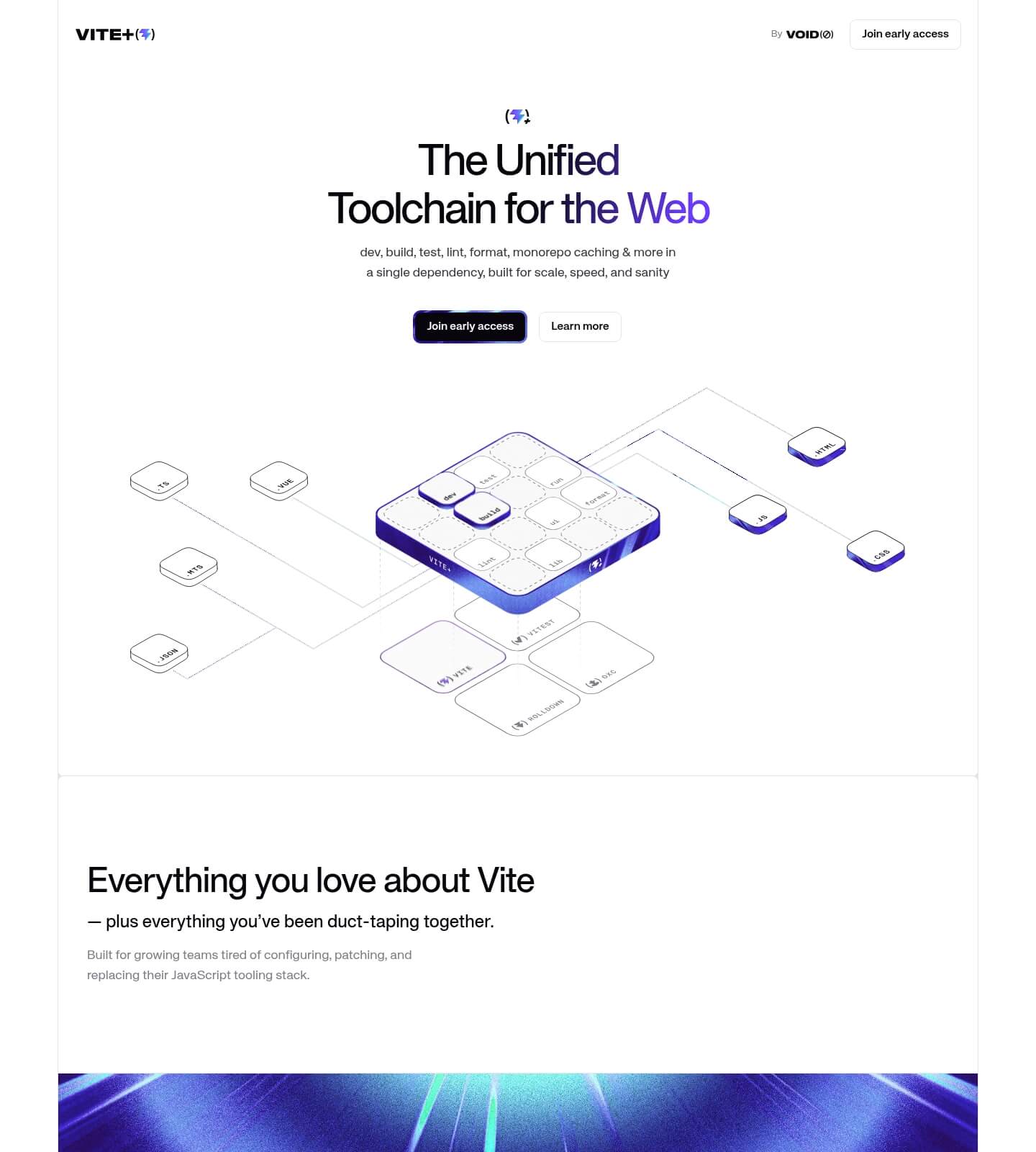 Saaspo | Vite Plus Landing Page