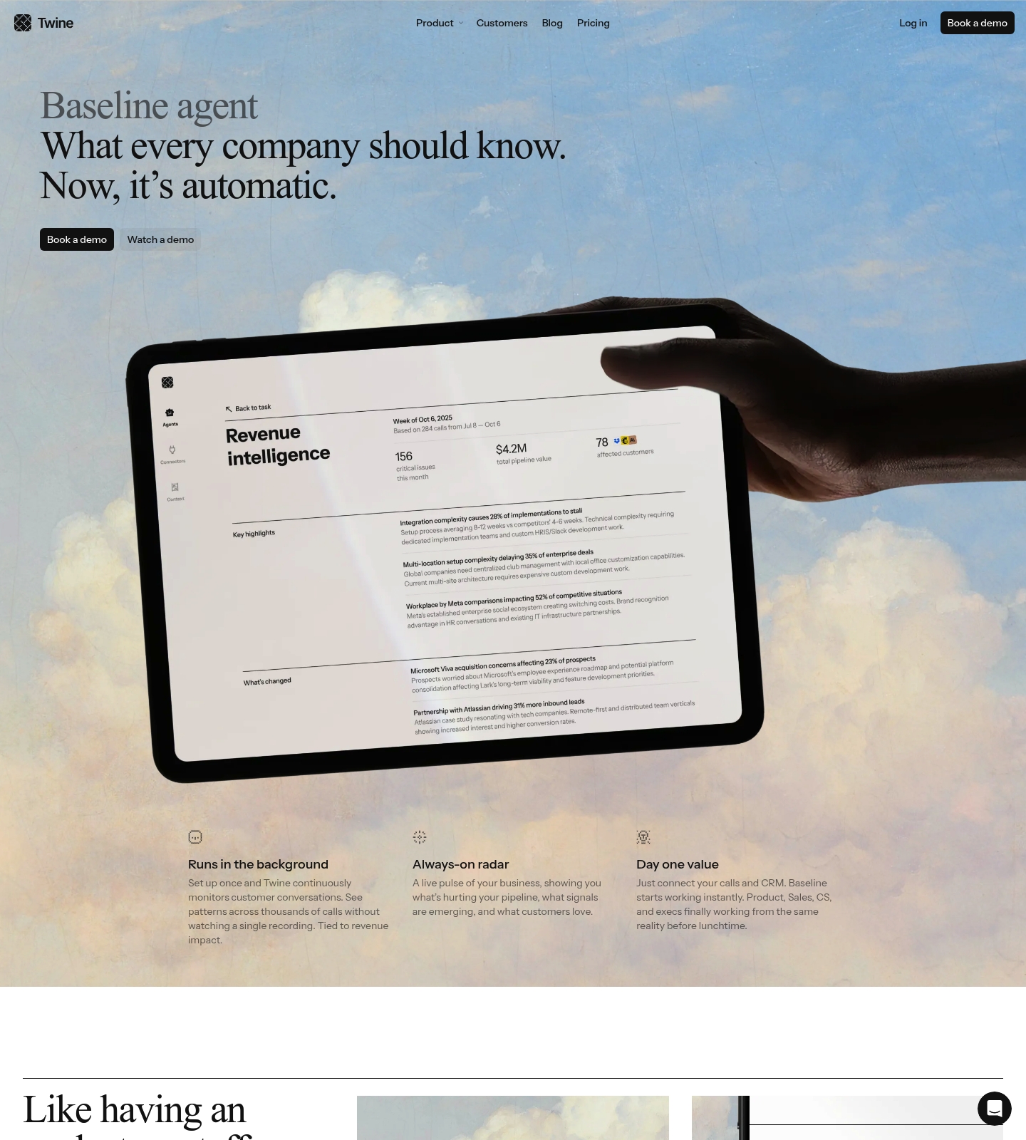 Saaspo | Twine Product Page