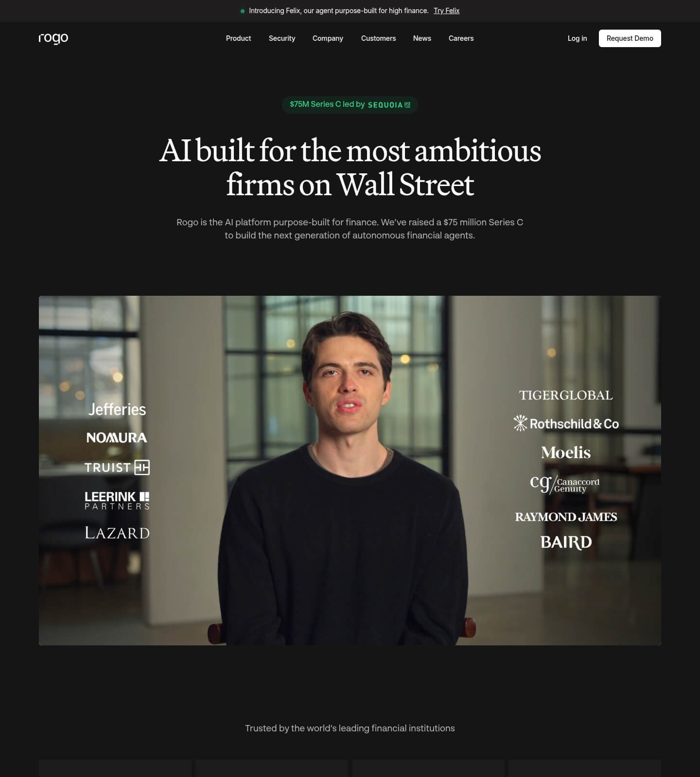 Generative Pages Examples Saaspo | Rogo Landing Page