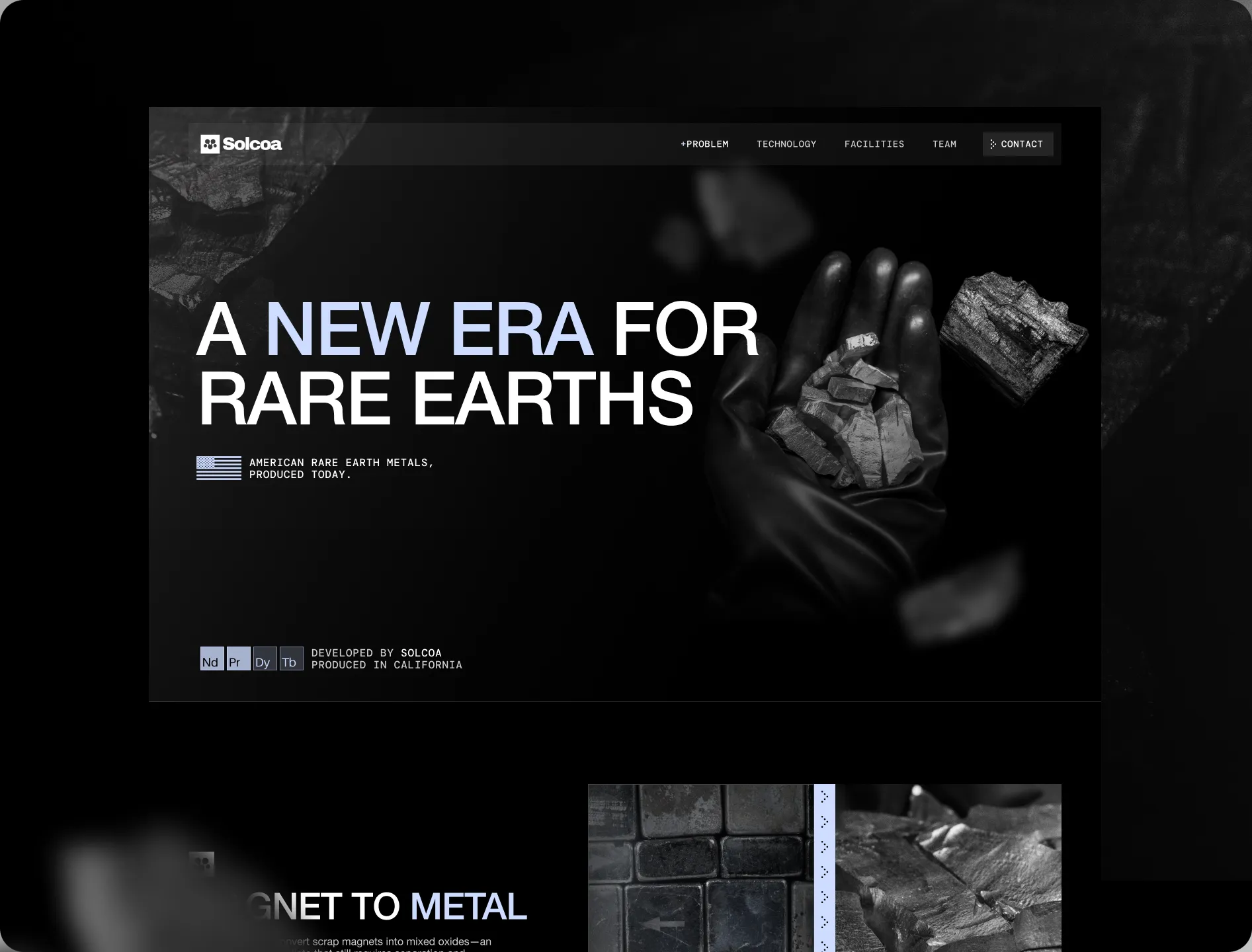 Echo website homepage with headline 'Simplify processes. Unlock potential. Achieve more with Salesforce' and call-to-action button 'Schedule a free call'.