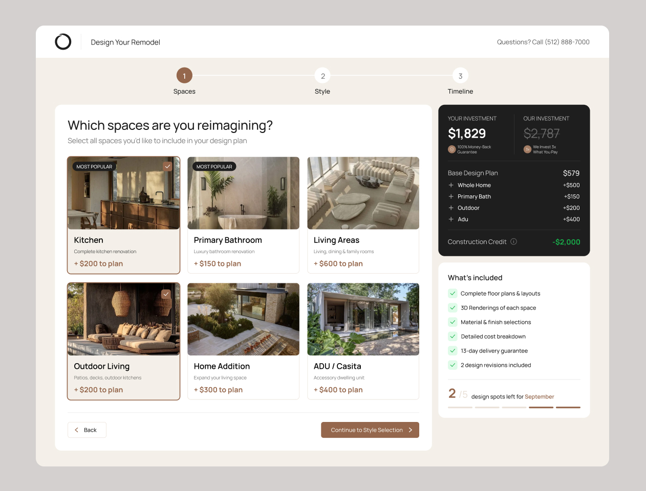 Website homepage with orange gradient header showcasing Salesforce services, including Salesforce Team, Traction Rec Team, and Litify Team.