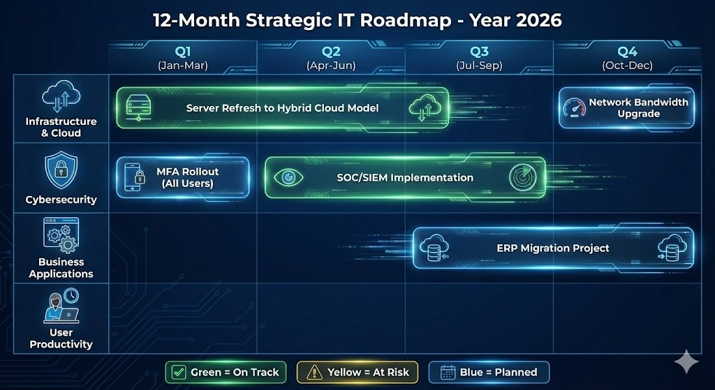 12 Month Strategic IT Roadmap