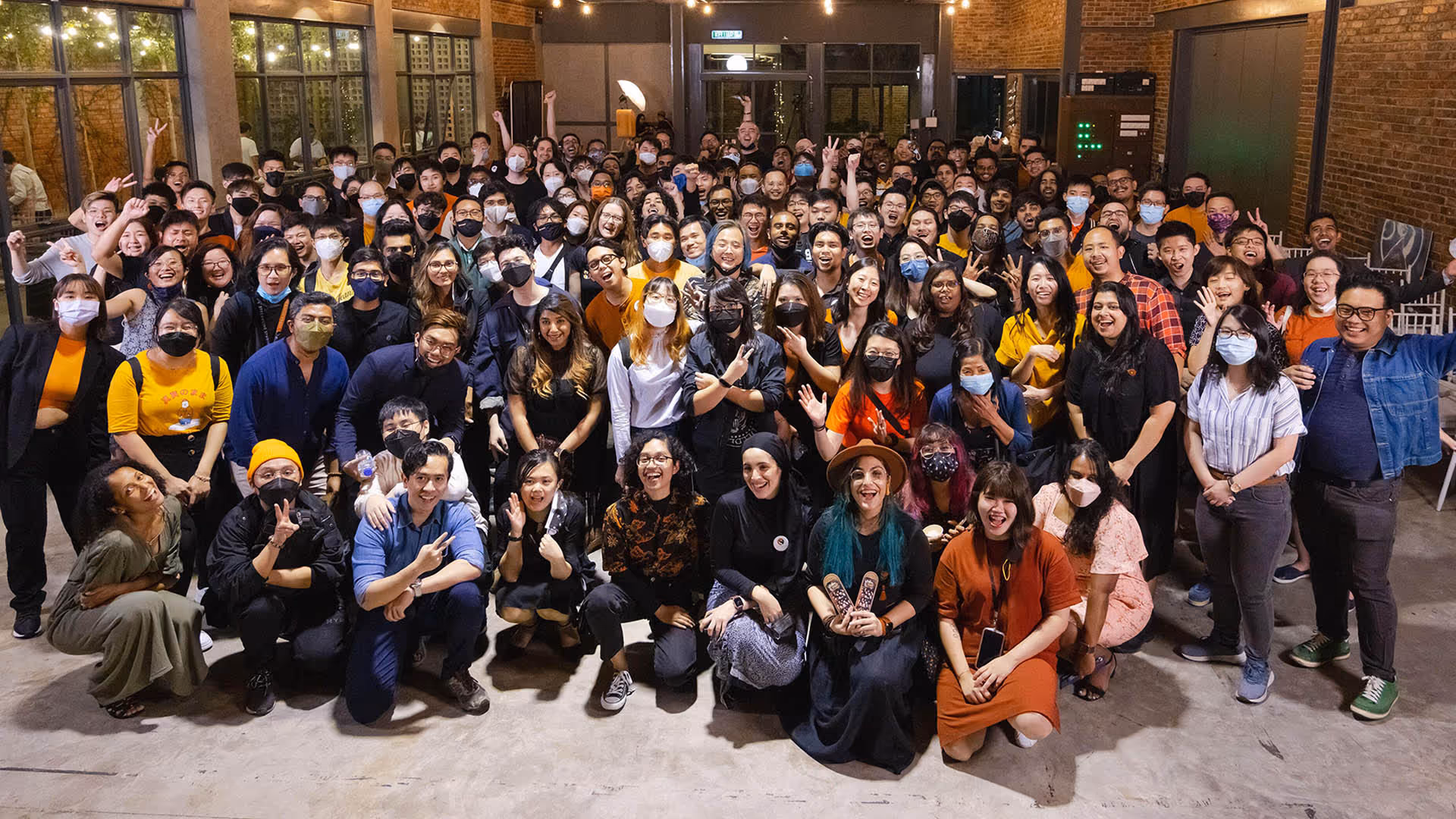 A group of Streamline  Media Group employees