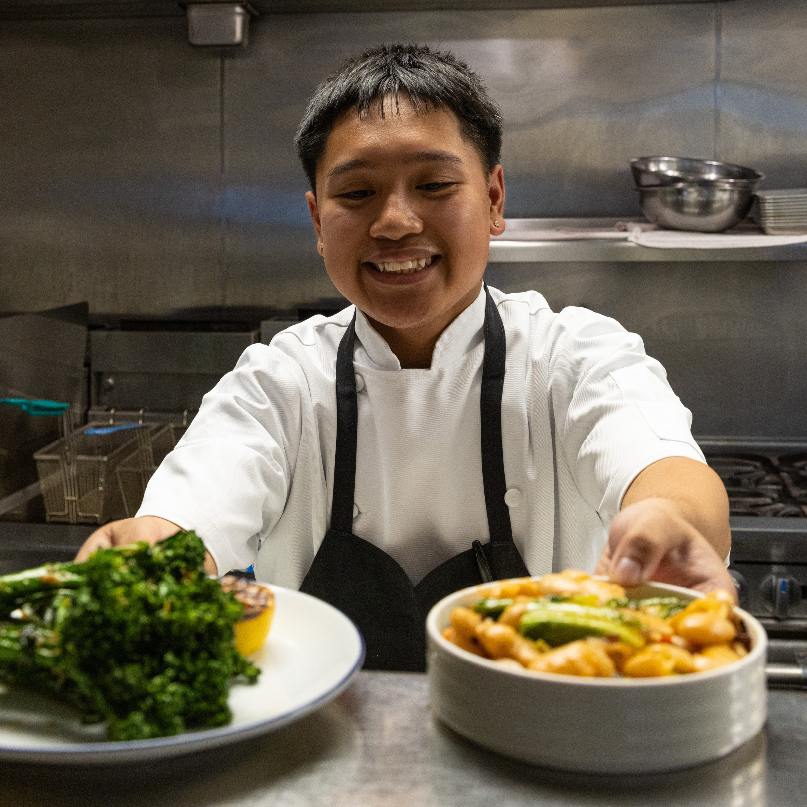 Nonprofit culinary training program supporting SF youth as they learn professional kitchen skills through hands-on training with a chef mentor.