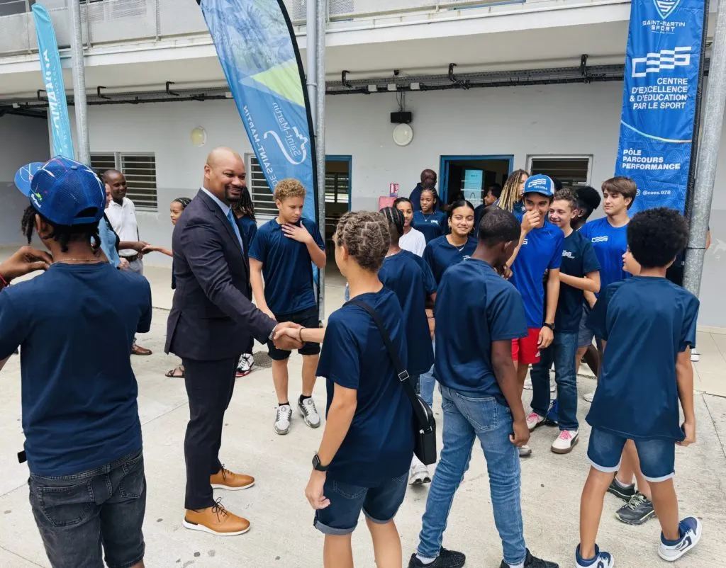 Jacob Brown inspire les jeunes athlètes