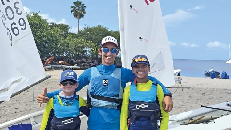 VOILE : Cap sur la Semaine nautique pour les jeunes voileux du CST