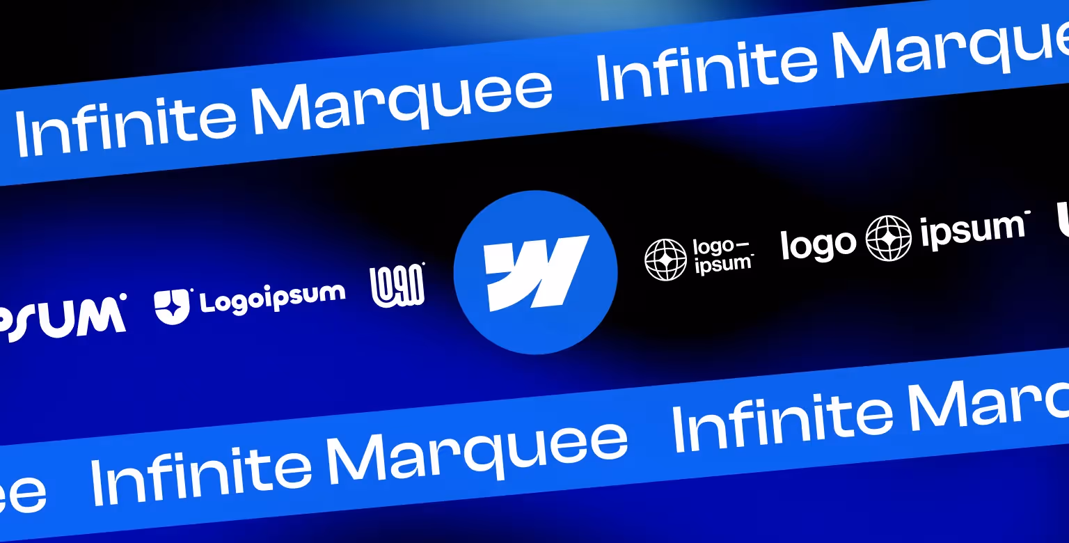 How to Create an Infinite Marquee in Webflow Using Native Interactions