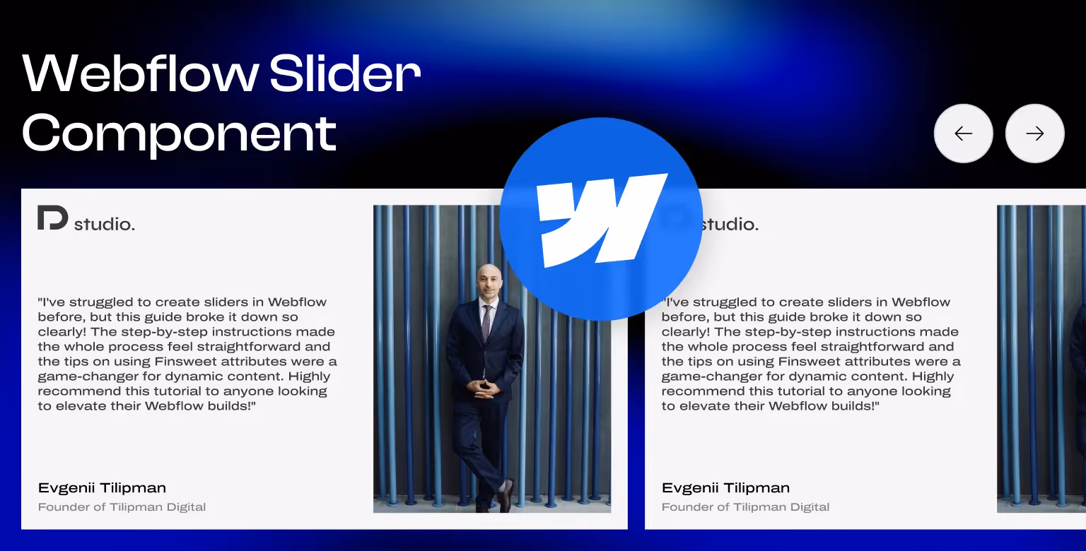 How to Develop a Slider in Webflow: A Complete Guide