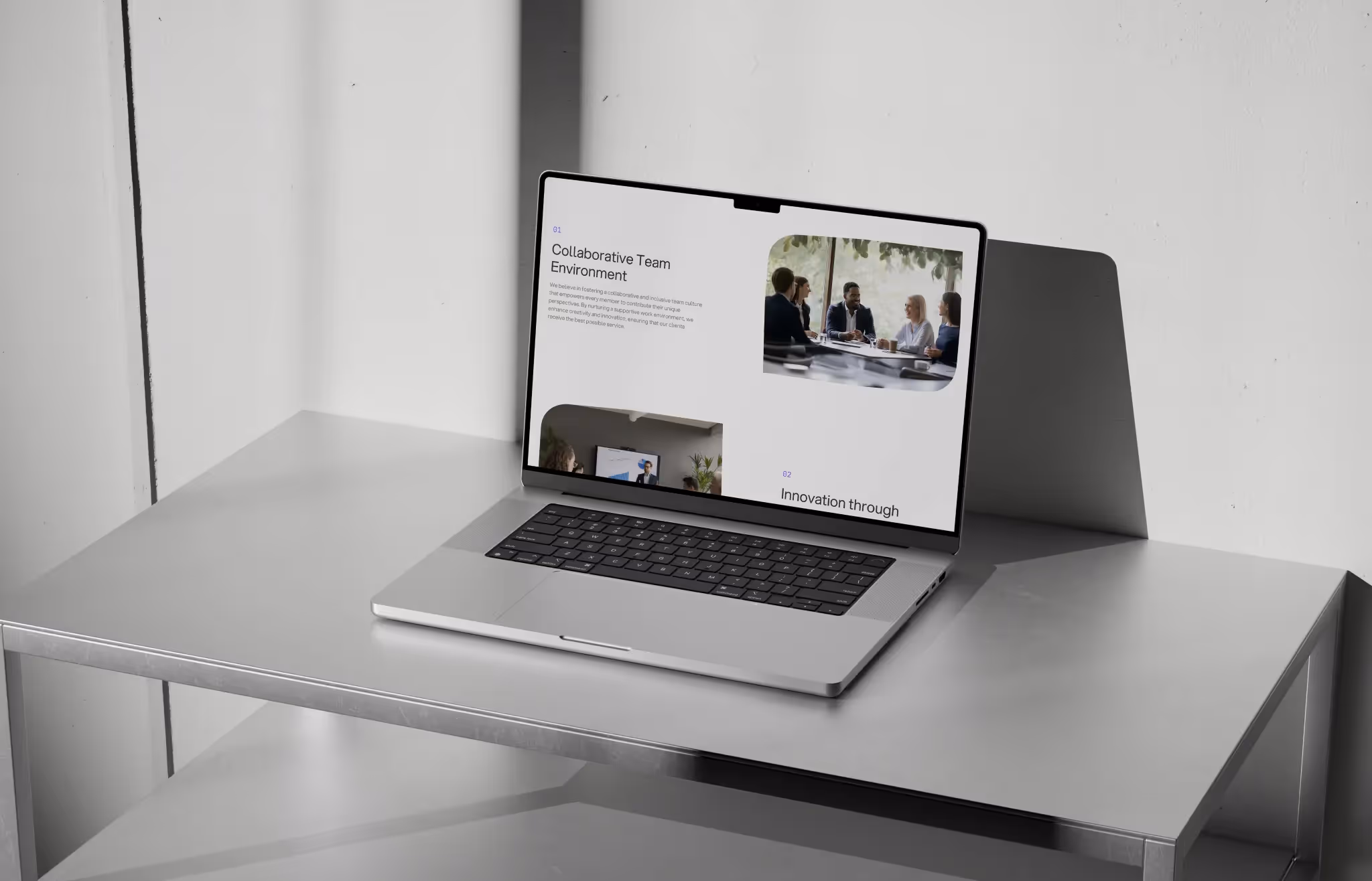 Mockup of HashLedger's about page