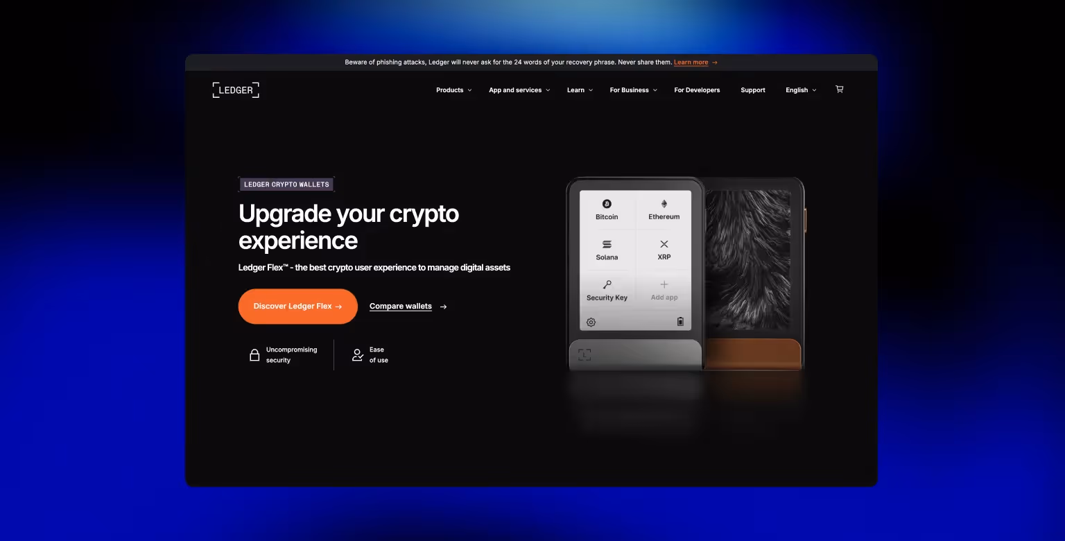 Ledger E-commerce Website