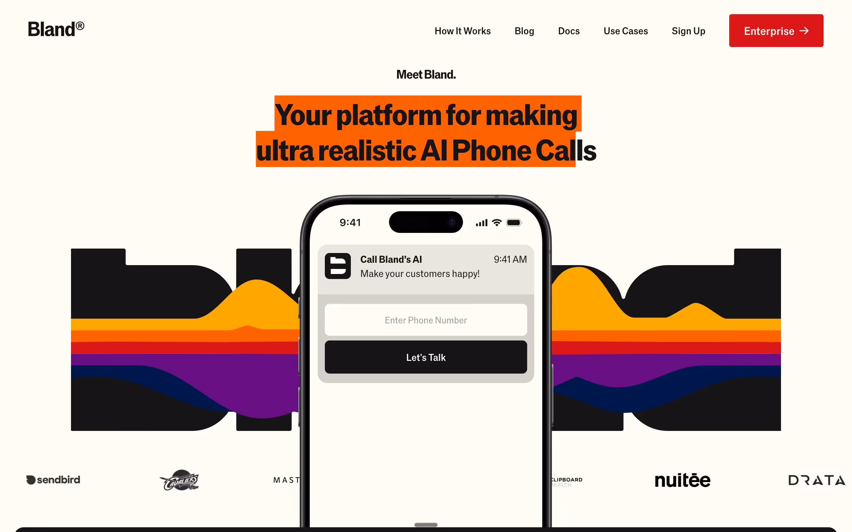 Bland Ai is an example of websites that uses the advanced javascript method for dynamic text selection