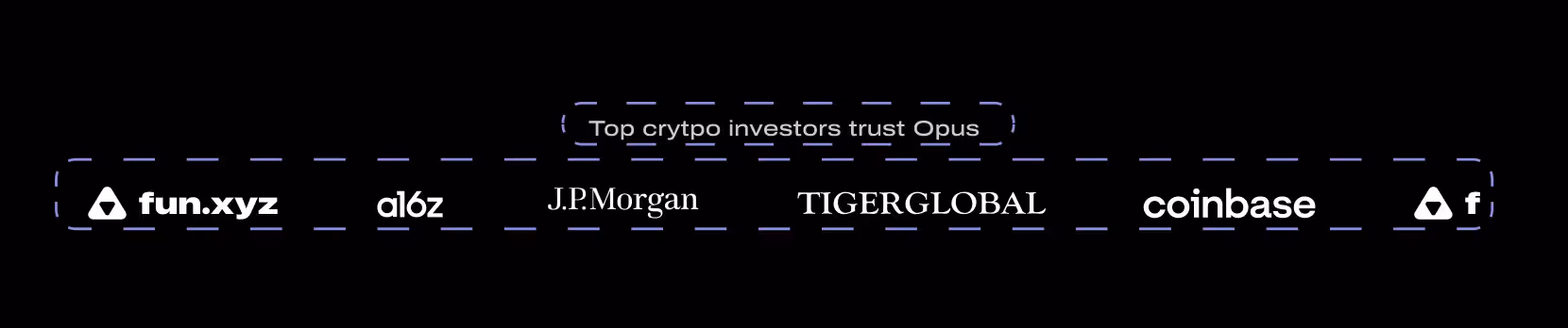 Showcasing the logos as a way to build trust