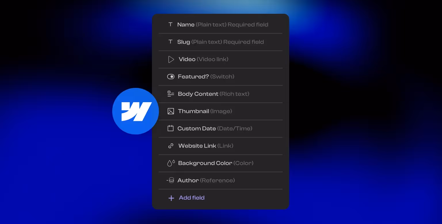 Webflow has an integrated CMS that is easy to use and that is SEO friendly