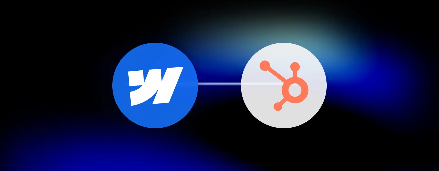 Webflow HubSpot Integration using Webflow App