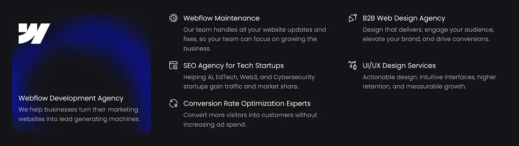 Add links to Menu Webflow — Link Organization