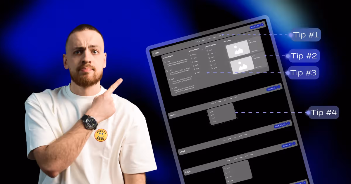 Add Links to Menu Webflow — Navigation Types