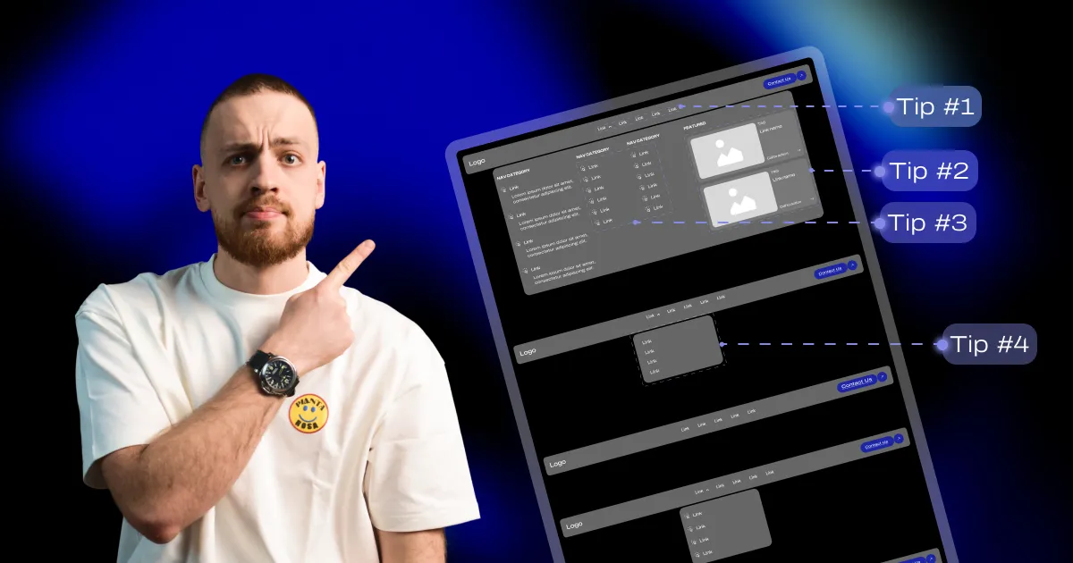 Add Links to Menu Webflow — Navigation Types