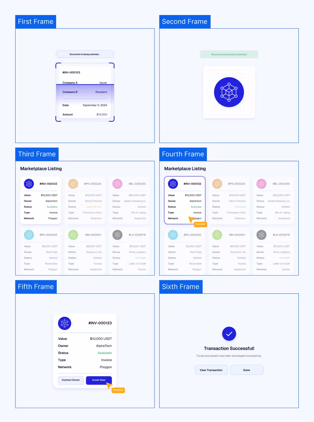 Add Lottie Animation in Webflow: Animation Frames