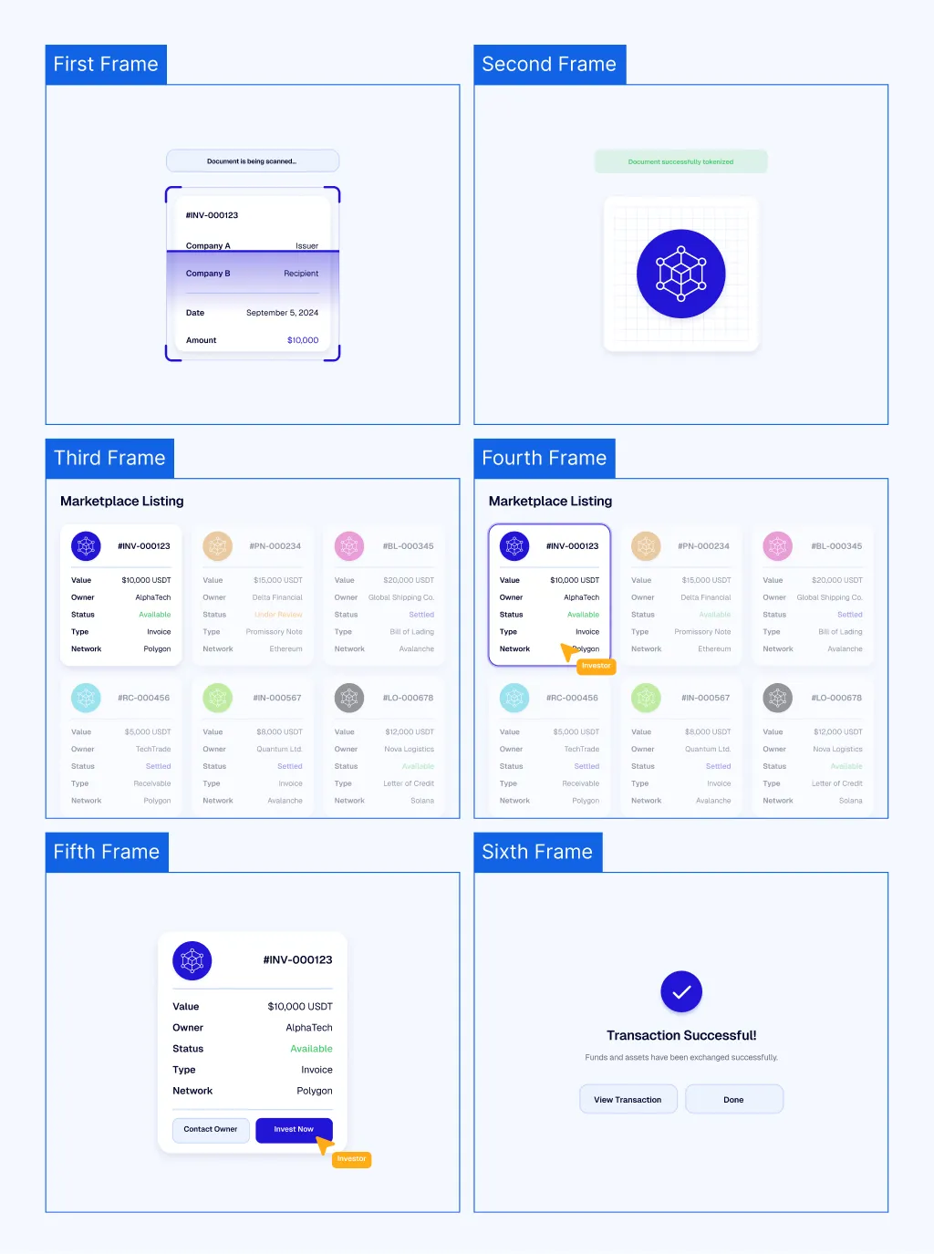Add Lottie Animation in Webflow: Animation Frames