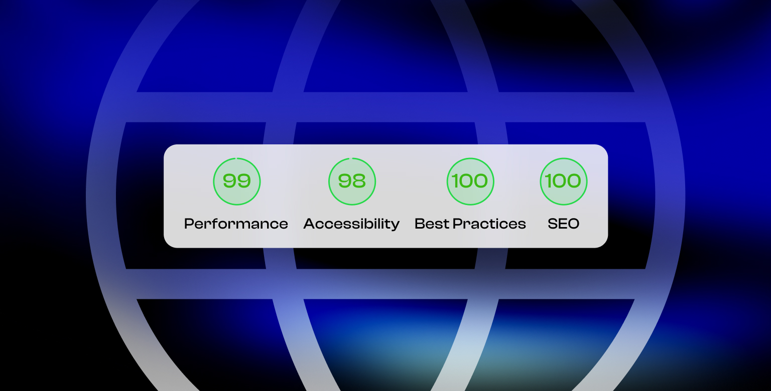 Well performing B2B Website: Performance, SEO, & Accessibility