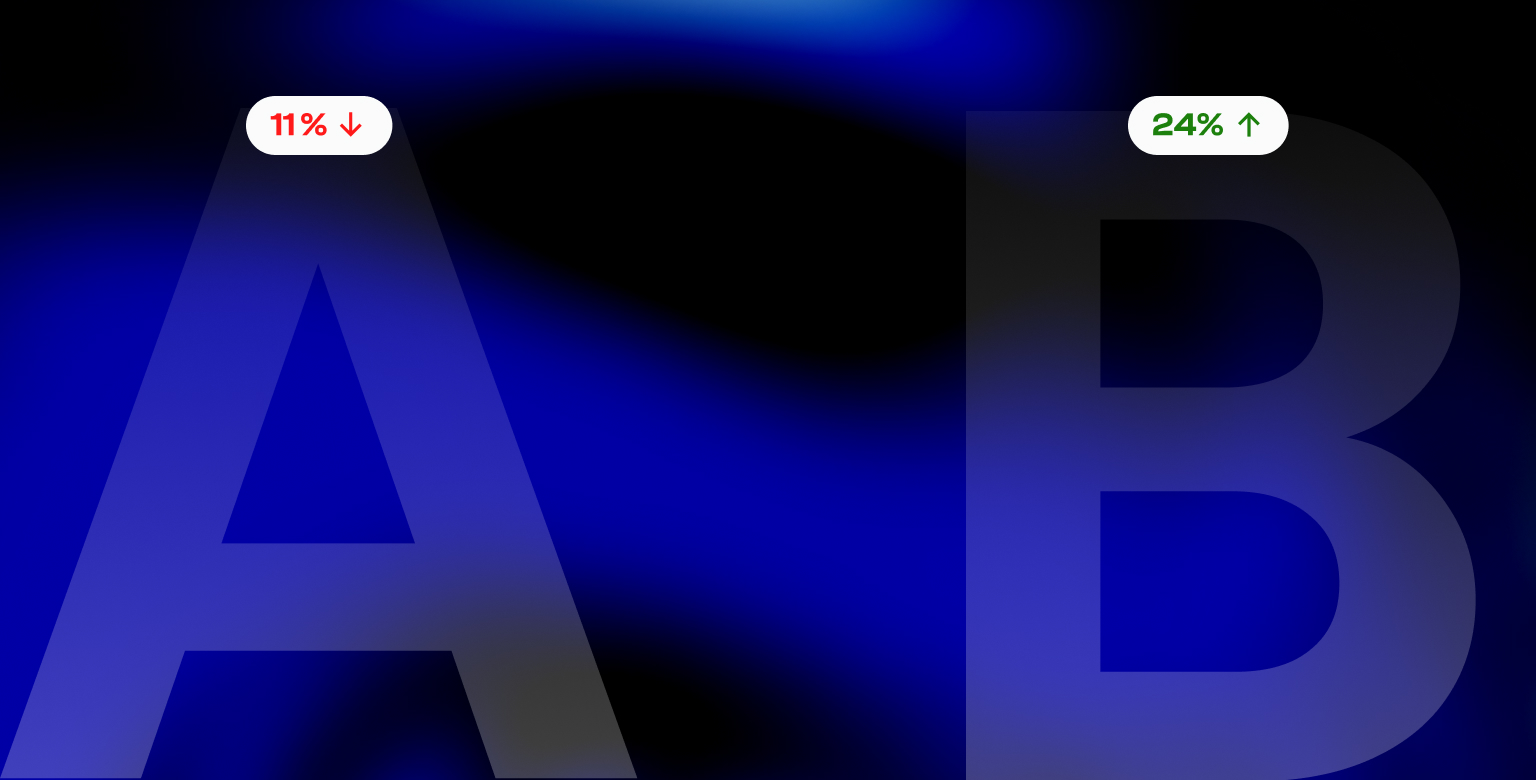 A/B Test for B2B Website's Success