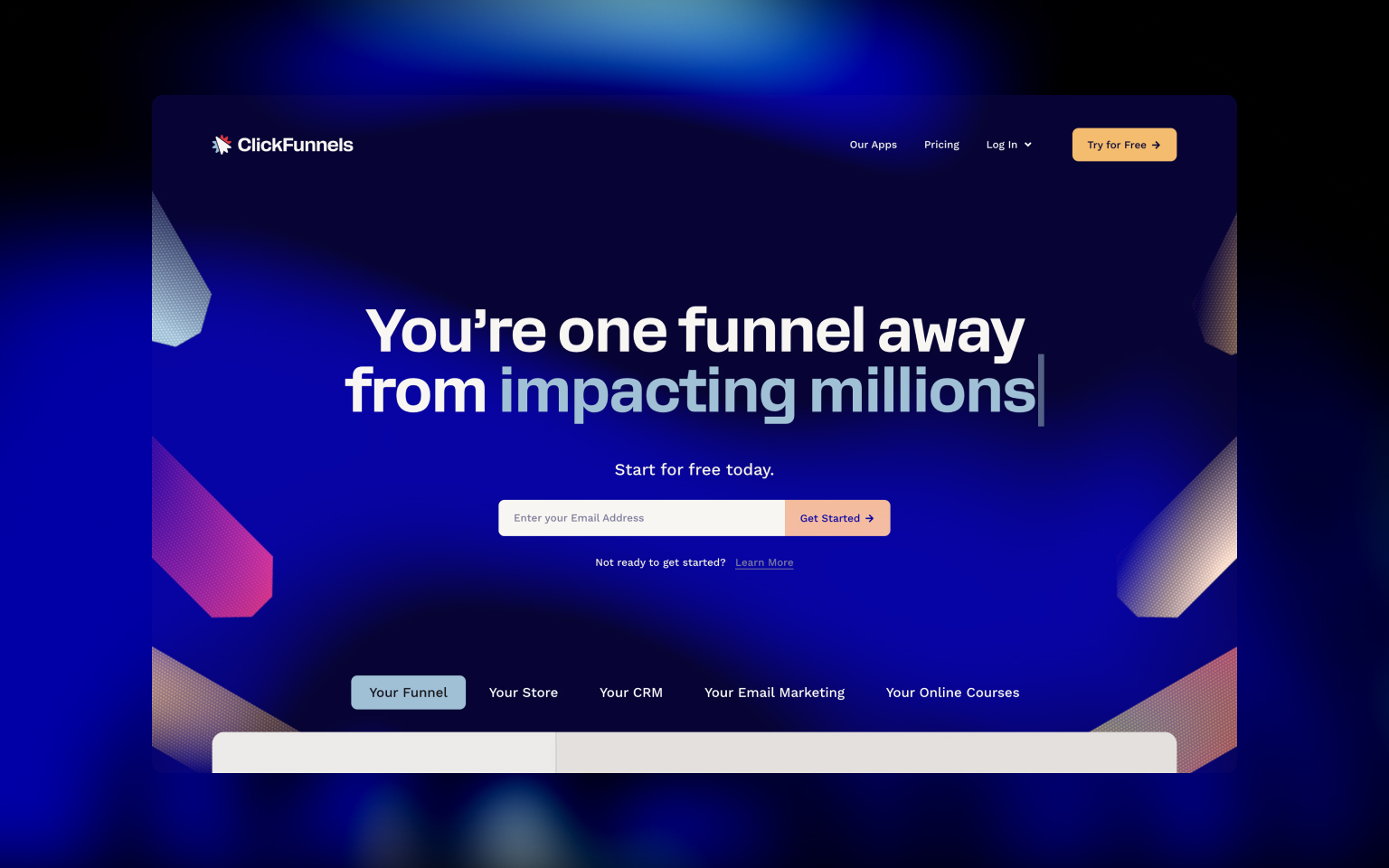 Clickfunnels: Unbounce Alternative #4