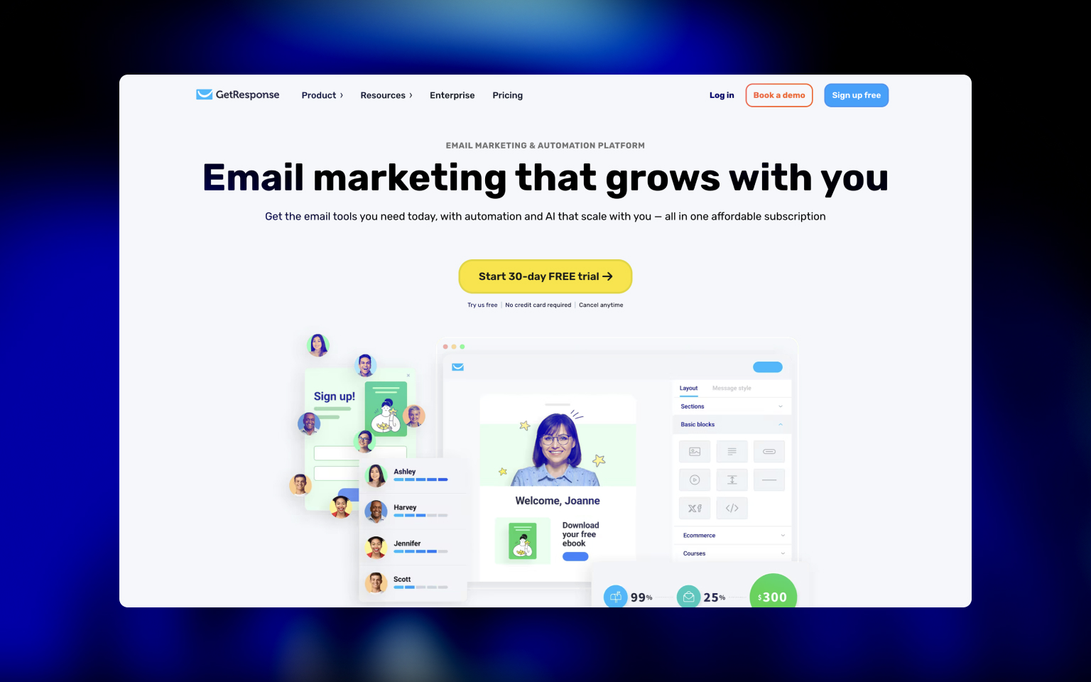GetResponse: Unbounce Alternative #6