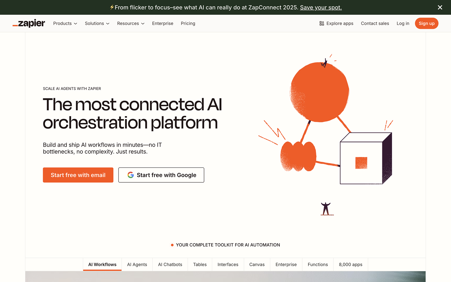 Zapier Automation Tool Website