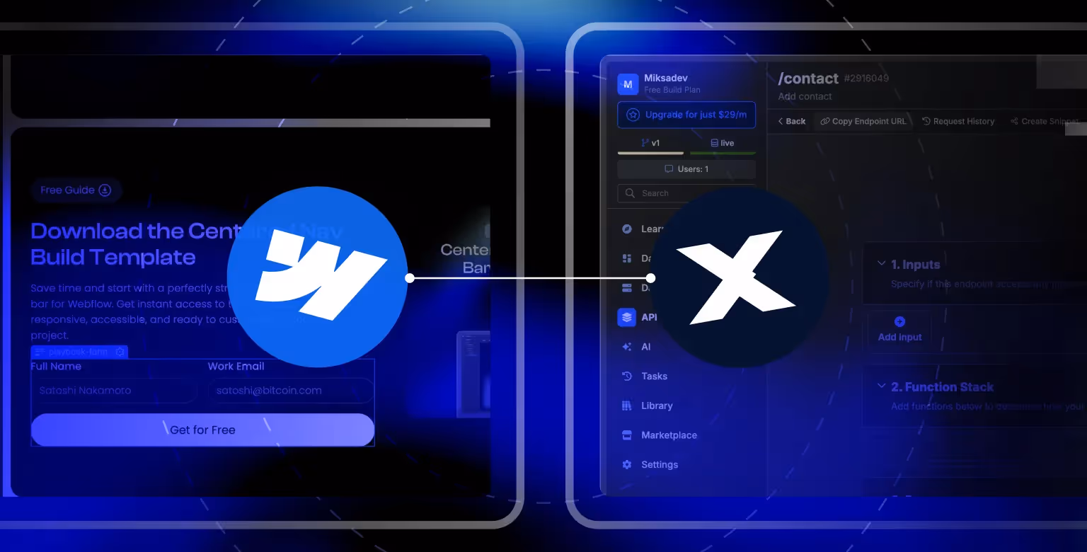 Xano Integrations with Webflow (Complete Guide)