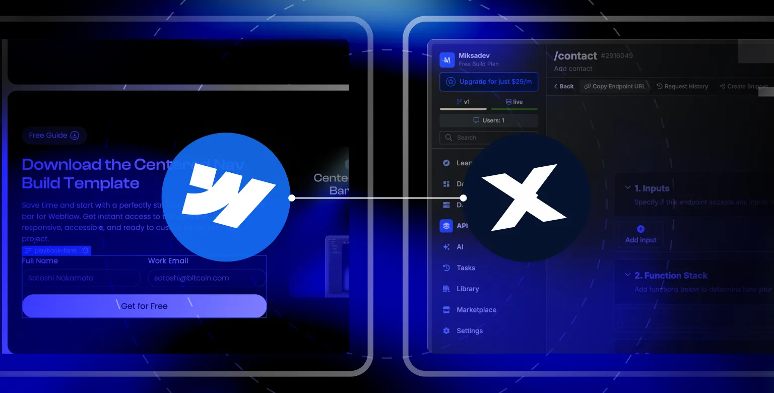 Xano Integrations with Webflow (Complete Guide)