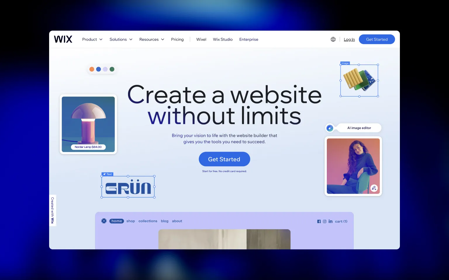 Best CMS for SEO #5: Wix